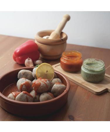 Argodey Fortaleza Red Mojo & Mojo Green Pack 2 x 120g | Traditional Canarian Sauce | Meat Sauce | Fish Sauce | Vegetable Sauce | Arena Sauce | Spicy Sauce - Buy Online on GoSupps.com