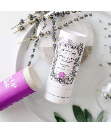 Poo-Pourri Lavender Sage Natural Deodorant Pits + Bits All Day All Over 2 oz - White - Buy Online on GoSupps.com