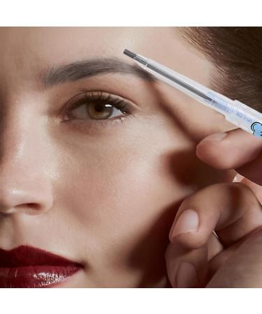 Eyebrow Pencil Waterproof Eyebrow Makeup - High Saturation Waterproof Eyebrow Pencil with Double Head Design Precision Eyebrow Pencil for Commute Frifer 04 Smoke Gray - Buy Online on GoSupps.com