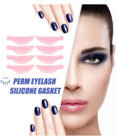 minkissy Eyelash Lift Pads 4 Pairs Silicone Eyelash Pads Lash Perm Pallet Reusabl Eyelash Lash Perm Tools Multifunction Lash Lifting Tool for All Eye Shapes - Buy Online on GoSupps.com
