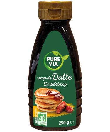 Pure Via Bio Date Syrup - 250g - an alternative to sugar 100% natural origin