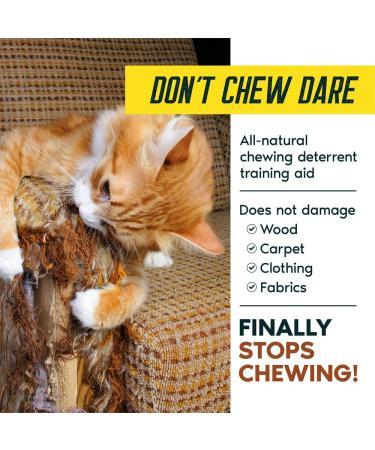 Deter Dogs from Chewing with Don't Chew Dare Indoor Chewing Prevention - Orange Bitters - Buy Online on GoSupps.com