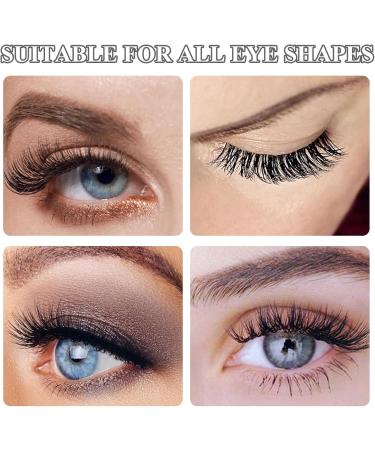 ThrivingAura Magnetic Eyelashes Magnetic Lashes Magnetic Eyelashes without Eyeliner Eyelashes Magnetic Natural Look 3D Effect and Reusable No Glue Eyelashes All-Day Comfort and Easy to Use(8Pairs) - Buy Online on GoSupps.com