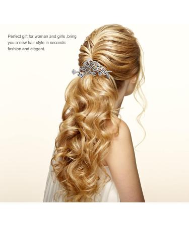 SHERCHPRY irish decor hair barrettes for thick hair wedding decoration retro decor hair jewelry hair Celtics Knots Hairpins crocodile skin hair stick silver hair vintage bracket woman - Buy Online on GoSupps.com