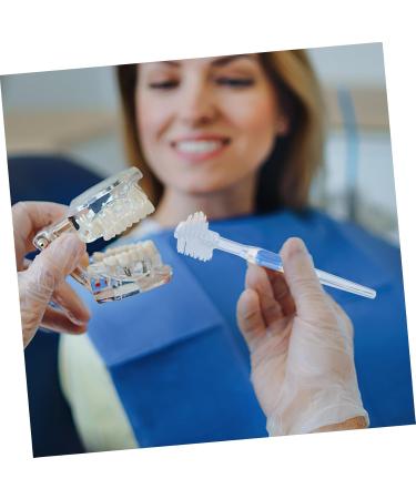 Mobestech 15-Piece Three-Sided Toothbrush & Prosthesis Cleaner - Foldable Bristles for Effective Oral Care | International Shipping Available - Buy Online on GoSupps.com