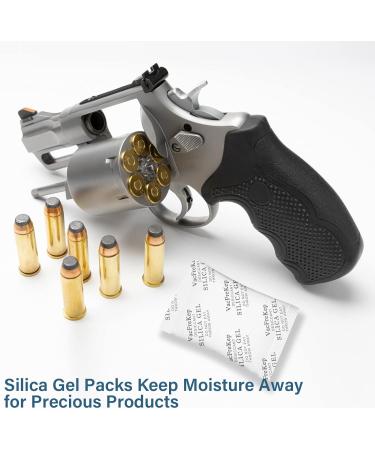 VACFREKEP Silica Gel Sachets - 20g 75 Pieces Moisture Absorber & Drying Remedy - Ideal for Storage & Protection - Buy Online on GoSupps.com