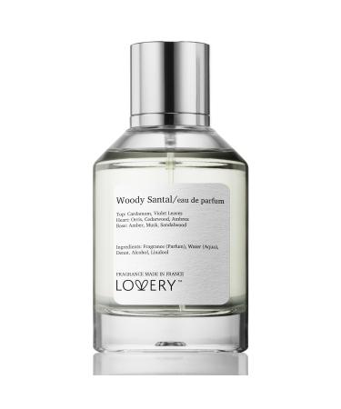 LOVERY Woody Santal Eau de Parum Inspired by L.L.B.O Fragrance S.antal 33 Long Lasting Perfume for Women & Men Vegan Clean Unisex Perfume Spray 100 ml EDP Perfumes for Women - Made in France Woody Santal France - Buy Online on GoSupps.com