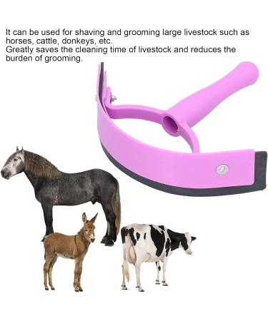 Horse Sweat Scraper Ergonomic Handheld Soft Grip Plastic Sweat Scraper Horse Shedding Grooming Tool Cleaning Comb - Buy Online on GoSupps.com