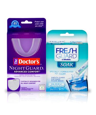 The Doctor's NightGuard Advanced Comfort and Fresh Guard Soak Crystals Pack