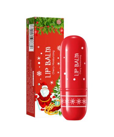 Fruity Honey Lip Balm Christmas Gift Set Perfect for Stocking Stuffers Cherry One Size One Size Cherry