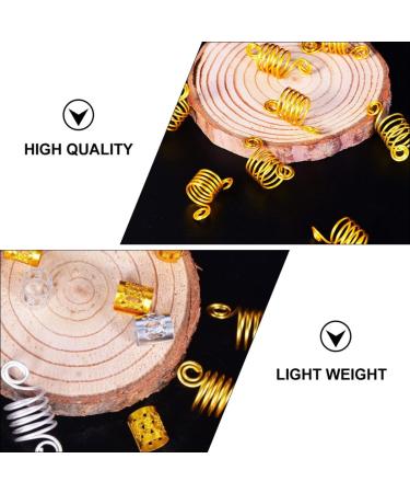 Beavorty 1 Box Wig Accessories hair jewelry for braids braid accessories Hair Decoration Braid hair braiding jewelry Chic Hair Cuffs Hair Buckles gold and silver hair accessories set - Buy Online on GoSupps.com