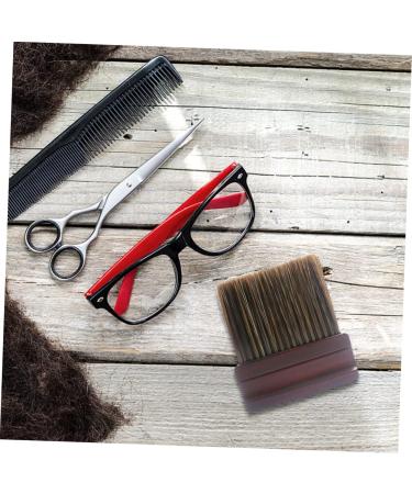 Ipetboom Neck Brush Facial Cleaning Brush Barber Neck Duster Barber Fade Brush Facial Duster Barber Supplies Barber Cleaning Brush Face Cleaner Brush Beech Duster Brush Hair - Buy Online on GoSupps.com
