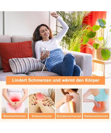 Shop Safe Electrical Heating Pillows - Fast Heating 6 Temp Levels Auto Shutdown & Timer | International Shipping - Buy Online on GoSupps.com