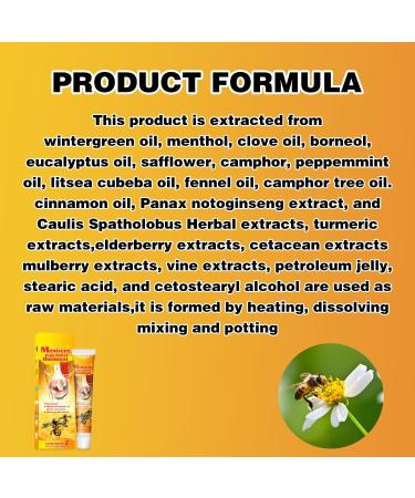  MagiSel Pack of 2 bee ointments bee poison bone therapy anti-arthritis cream anti-osteoarthritis soothing relief - Buy Online on GoSupps.com