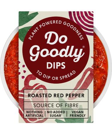 DO GOODLY DIPS ROASTED RED PEPPER 150G - 6 Pack
