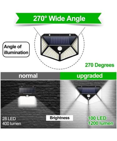 Courtyard Light Solar Light Outdoor Solar Lamp with Motion Solar Led Light Waterproof Sunlight Powered for Garden Decoration - Buy Online on GoSupps.com