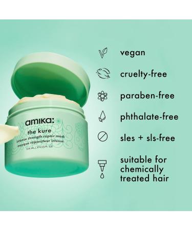 Masque r parateur intensif The Kure Amika 500 ml 500 ml (Lot de 1) - Buy Online on GoSupps.com