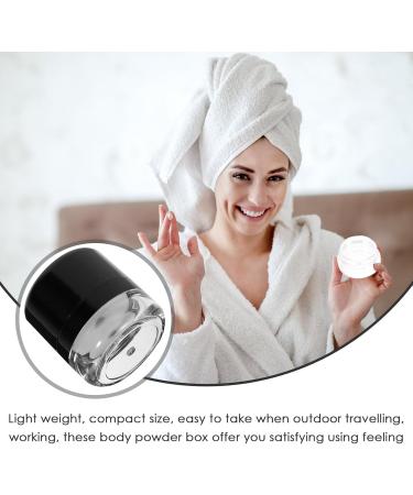 Beaupretty Makeup Powder Loose Powder Body Butter Body Powder Sample Containers Makeup Containers Sample Jars Empty Powder Jar Powder Holders Containers with Lids Plastic Bracket Small Travel - Buy Online on GoSupps.com