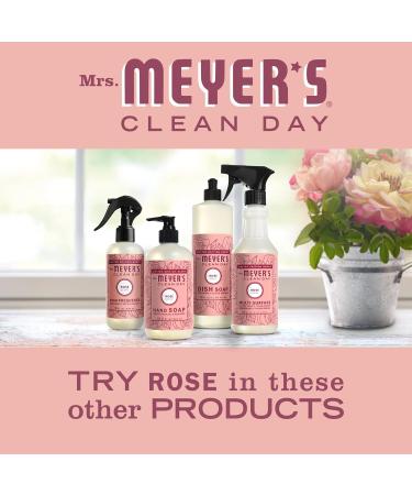 Mrs. Meyer's Limited Edition Rose Liquid Dish Soap 16 fl. oz, Pack of 3 | Biodegradable Formula - Buy Online on GoSupps.com
