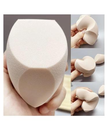 Big Size Makeup Sponge - Wet & Dry Dual Use Foundation Puff | Soft Cream & Powder Tool - Skin Color | Ideal Makeup Accessories - Buy Online on GoSupps.com