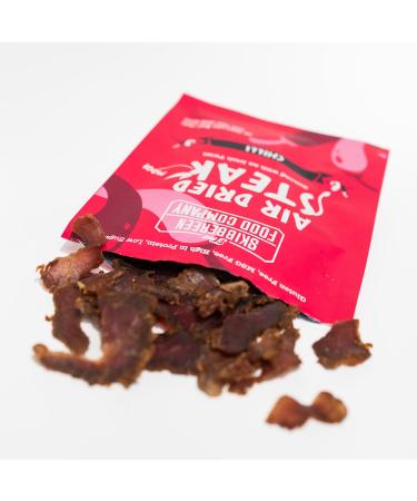 Grass Fed Beef Jerky Mild Chilli Flavour | Lean Biltong | High Protein Snack | Gluten Free | 30g Bag - The Skibbereen Food Co - Buy Online on GoSupps.com