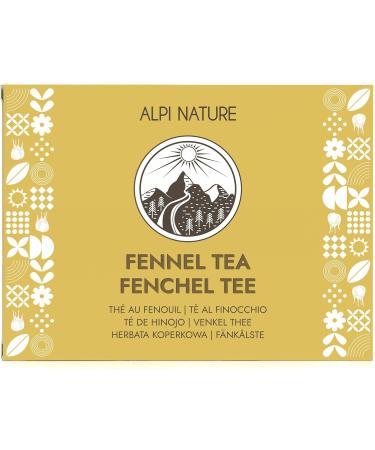  Alpi Nature Fennel Tea by Alpi Nature 120 Tea Bags 240 g (6 Boxes of 20 Bags of 2 g) Fennel Seeds for Preparing Herbal Teas - Buy Online on GoSupps.com