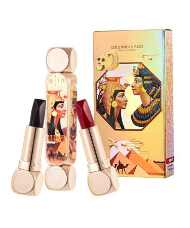 YOUTHINK Double Head Lipsticks - 6 Color Matte Long-Lasting Makeup Perfect Gift for Beauty Lovers - Buy Online on GoSupps.com