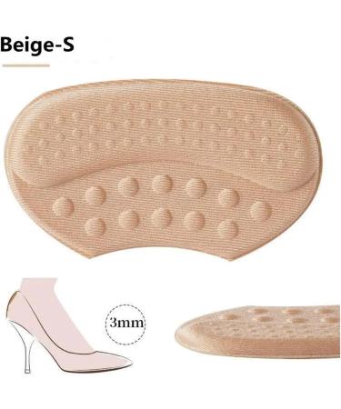 High Heel Shoe Pads for Women - Comfort Insoles & Size Adjuster - Beige Foot Pads Accessories - Buy Online on GoSupps.com