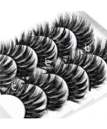 Icycheer 3D Mixed Artificial Eyelashes | Long Thick Fluffy Doll Lashes for Dramatic Cosplay - Full Strip Makeup (72 Couples) - Buy Online on GoSupps.com