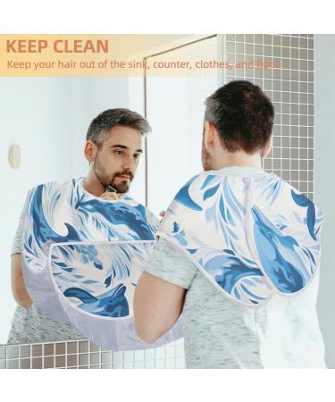 Shop Cute Ghosts Beard Bib Apron - Ultimate Beard Hair Catcher for Men | Perfect Father's Day & Christmas Gift | 2 Suction Cups Included - Buy Online on GoSupps.com