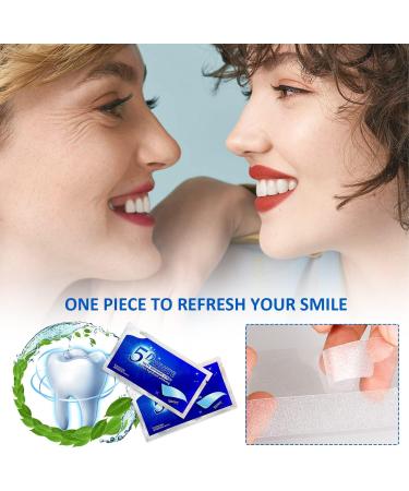 28-Pack Teeth Whitening Strips & Tooth Silk - Mint Flavor Stain Remover Kit - Buy Online on GoSupps.com