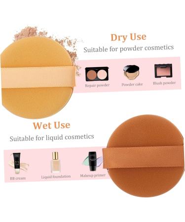 Didiseaon 2 Boxes Facial Puff Powder Mixer Cushion Foundation Puff Setting Powder Puff Compact Powder Puff Small Face Puff Dusting Powder Puff Cosmetics Natural Sponge Make up - Buy Online on GoSupps.com