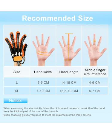 Rehabilitation Robot Glove for Stroke Hemiplegia & Arthritis Recovery - Heating Type Left Hand-XL | International Shipping Available - Buy Online on GoSupps.com
