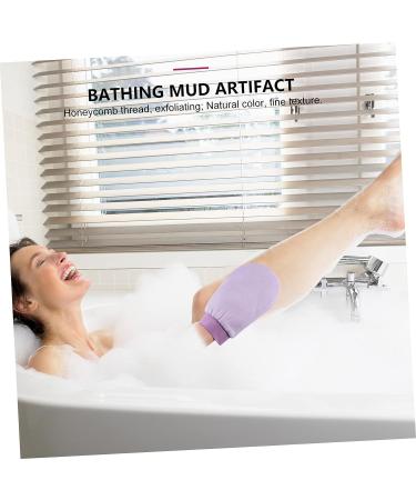 2pcs Healeved Double-Sided Face Scrubber Gloves for Women - Exfoliating Loofa Gloves & Shower Sponges for Bath Towels Massage - Buy Online on GoSupps.com