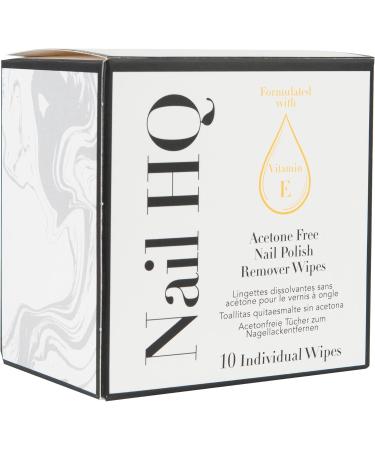 Nail HQ Acetone Free Nail Polish Remover Wipes - Buy Online on GoSupps.com