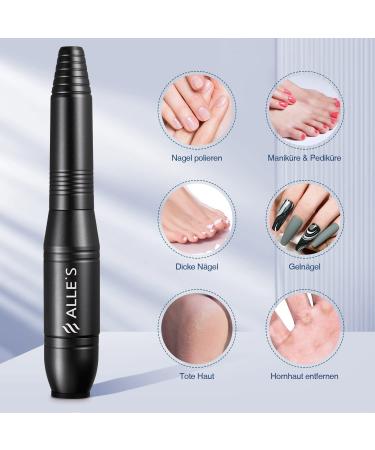 Buy Portable 20 000 RPM Electric Nail Cutter Kit for Gel Nails - Manicure & Pedicure Drill with Grinding Straps - International Shipping Available - Buy Online on GoSupps.com