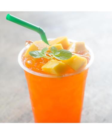 Zyanna Mango Green Tea 100g/3.53oz - 50 Cups Premium Loose Leaf Decaf Herbal Tea Dried Mango Natural Ingredients Eco-Friendly Packing Whole Leaf Brew Hot or Iced - Buy Online on GoSupps.com