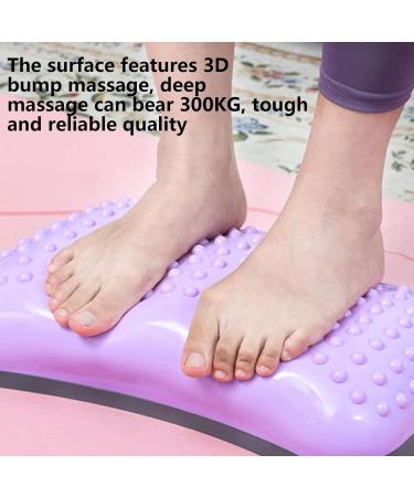 Raxove Backshifted Pillow - Ergonomic Lumbar Support & Inflatable Lower Back Relief | Posture Correction Equipment in Purple - Buy Online on GoSupps.com