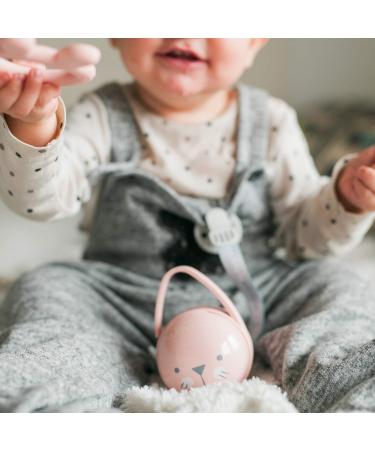 Suavinex Premium Newborn Pacifier Set - Silicone Sucker & Clip Chain for Babies 0-6 Months - Buy Online on GoSupps.com