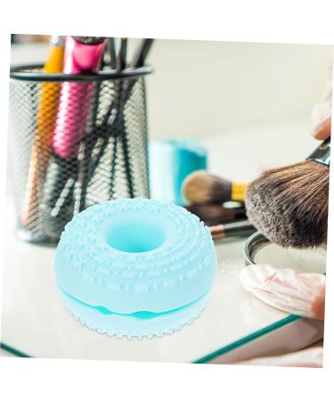 Mikinona Makeup Cleaner Cosmetic Brush Cleaner Make up Brush Cleaning Pad Make up Brush Cleaner Cleanser Make up Cleaner Makeup Sponge Cleaner Silica Gel Silicone Brush Makeup Brush 8.3x8.3cm Blue - Buy Online on GoSupps.com