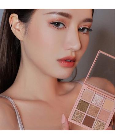 Buy Gokame Eyeshadow Palette - 9 Color Matte & Glitter Makeup Palette (Pink) | International Shipping - Buy Online on GoSupps.com