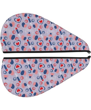Independence Day Microfiber Hair Towel Wrap - Soft Super Absorbent & Quick Dry for All Hair Types - Buy Online on GoSupps.com