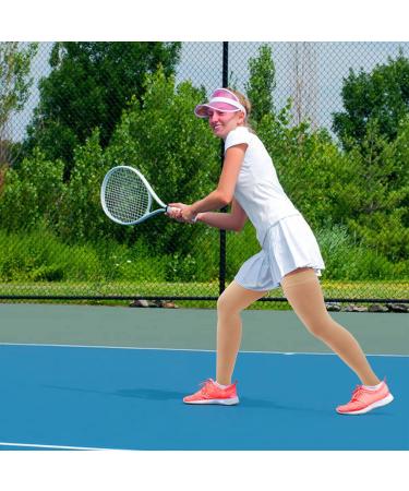 Evolyline Medical Compression Stockings 20-30 mmHg | Thigh High Support Stockings for Men & Women | Prevent Varicose Veins | Beige XL - Buy Online on GoSupps.com