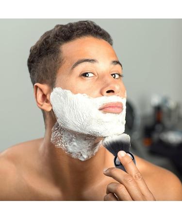Premium Barting Foam Brush - Vintage Nylon Hair Shaving Brush for Men | Traditional Facial Cleaning & Wet Shaving Brush for Safety & Double Edge Razors - Buy Online on GoSupps.com