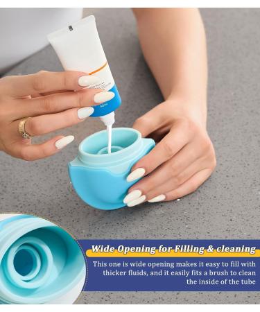 Sunscreen Applicator for Kids & Families - BPA Free Refillable Sunblock Buddy Brush Set - Sun Lotion Applicator Brush (Blue - Buy Online on GoSupps.com