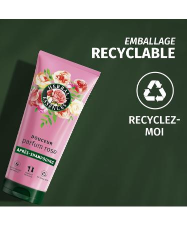 Herbal Essences Gentle Conditioner Rose Scent 200ml Helps Make Dry Hair Silky Naturally Derived Ingredients and Rose Essence Vegan and Cruelty Free - Buy Online on GoSupps.com