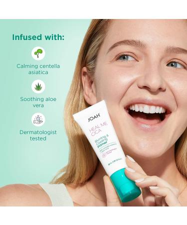 JOAH Heal Me CICA Primer - Centella Asiatica for Redness Reduction | Blurring & Cooling Face Primer | Calm Irritated Skin | Cruelty Free | 1.01 fl oz - Buy Online on GoSupps.com