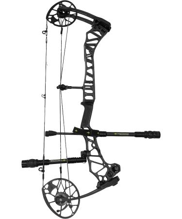 SAS Carbon X Hunting Pro Bow Stabilizer for Compound Bows - Lightweight Design with Dampener and Weights - Buy Online on GoSupps.com