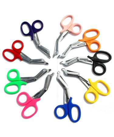 Trauma Shears 7.5'' Stainless Steel Medical Bandage Scissors EMT Shears for Emergency Supplies (Pink)
