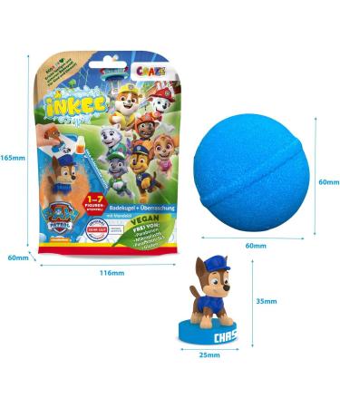Inkee Surprise Paw Patrol Bath Bombs - 3-Pack Kids Bathing Additive with Surprise Toys - Buy Online on GoSupps.com